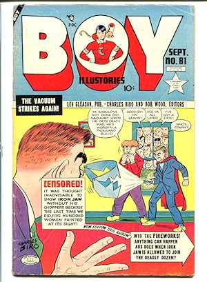 BOY COMICS #81-sci-fi issue-Golden Age VG