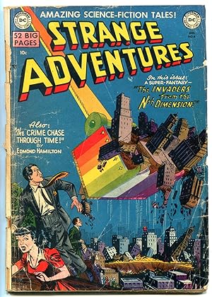 STRANGE ADVENTURES #4-INVADERS FROM THE NTH DIMENSION G