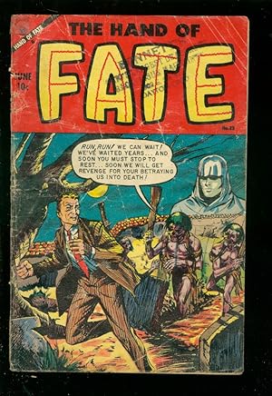HAND OF FATE #23 1954-WILD ZOMBIE COVER-ELECTRIC CHAIR G