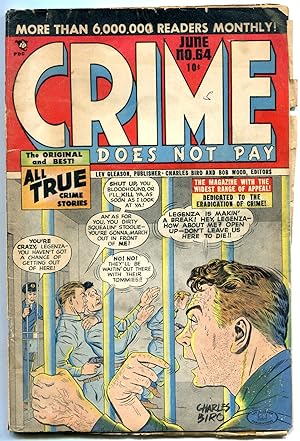 CRIME DOES NOT PAY #64-PRISON BREAK-CHARLES BIRO-SOTI G