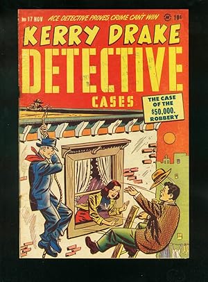 KERRY DRAKE DETECTIVE CASES #17 1949-KITTY CARSON-BOB POWELL-good G
