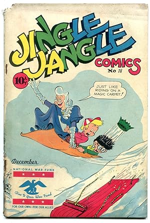 JINGLE JANGLE COMICS #18 1945-CHRISTMAS-GEORGE CARLSON G