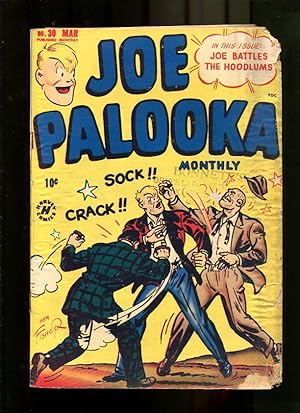 JOE PALOOKA 30-1949-WALTER JOHNSON BASEBALL ISSUE FR/G