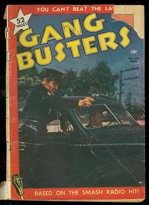 GANG BUSTERS #13 1949-DC COMIC-PHOTO COVER-GREEN ARROW G-