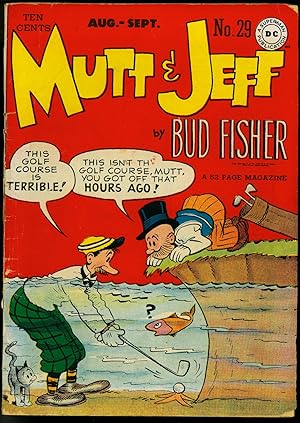 Mutt and Jeff #29 1947-Golf Cover- Bud Fisher- DC Golden Age VG