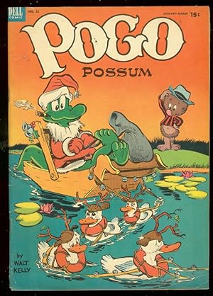 POGO POSSUM #11 1953-DELL COMICS-ALL WALT KELLY ART VG