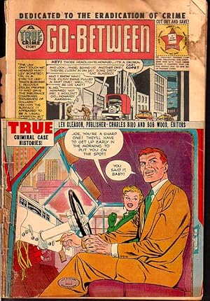 CRIME AND PUNISHMENT #52-DYNAMITE TRAP COVER-1952 G