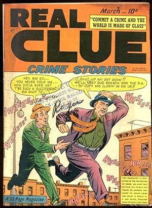 REAL CLUE CRIME STORIES V.5 #1-BOXING STORY VG