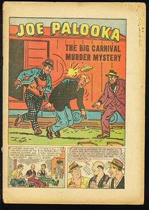 JOE PALOOKA #5 1946-HARVEY COMICS-BOXING JACK KIRBY ART FR