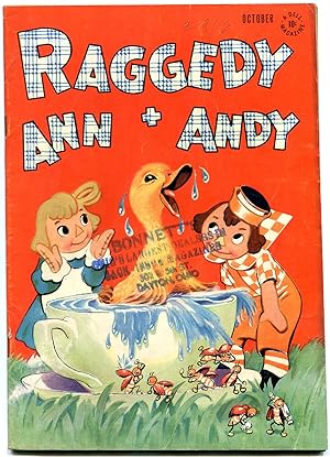 RAGGEDY ANN AND ANDY #17 1947-DELL COMICS-ROBOT STORY- FN