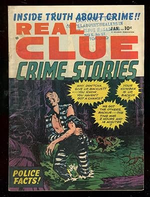 REAL CLUE CRIME STORIES v.5 #11 1951-HILLMAN-KRIGSTEIN FN