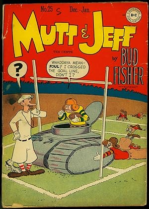 Mutt and Jeff #25 1946-Football cover- DC Comics- Bud Fisher G