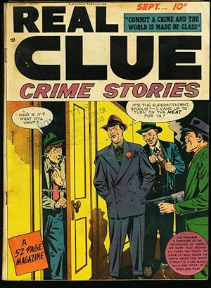 REAL CLUE CRIME STORIES V.3 #7-PRE-CODE CRIME VG