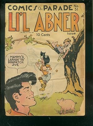 COMICS ON PARADE #51 1945-LI'L ABNER-DAISY MAE-DOGPATCH FR