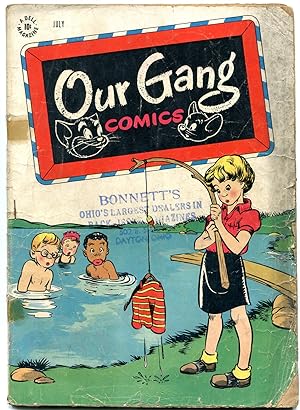 OUR GANG #24 1946-DELL COMICS-CARL BARKS-WALT KELLY-MGM FR/G