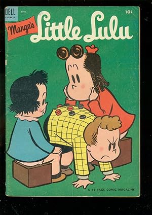 MARGE'S LITTLE LULU #70 1954-DELL COMICS-CHECKERS GAME VG