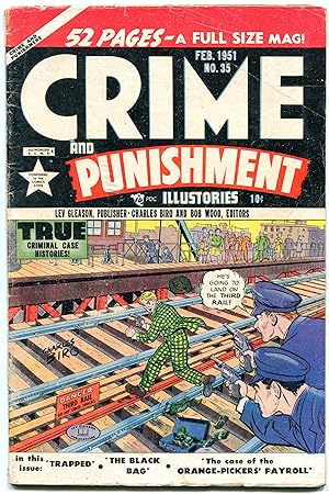 Crime And Punishment #35 1951- Golden Age comic- EGYPTIAN COLLECTION vg