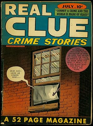Real Clue Crime Stories V.3 #5 1948-Dutch Schultz- Narcotics - Morphine VG