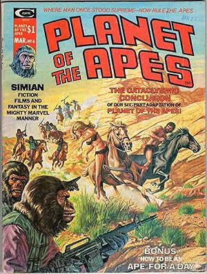 Stan Lee Presents: Planet of the Apes. March 1975. Volume 1, Number 6
