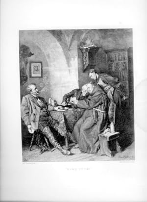 Victorian Steel Engraving: HARD LUCK