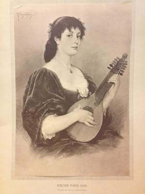 Robert Beyschlag (Artist) : 1886 Lithograph Fashion Print - Venetian Period (1600)