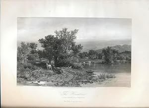 1874 Engraving - The Housatonic