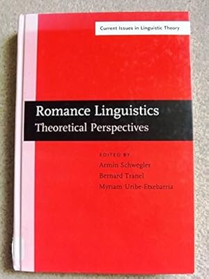 Romance Linguistics: Theoretical Perspectives. Selected papers from the 27th Linguistic Symposium...