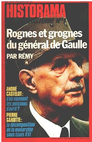 Revue historama n° 305 / rognes et grognes du général de gaulle