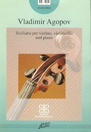 Siciliana for violin, cello & piano (Music school senior grades)