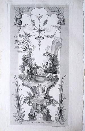 Paravent de six feuilles