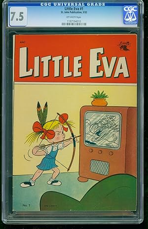 Little Eva #1-CGC 7.5 Highest Graded Copy -Southern States Collection 1197194010