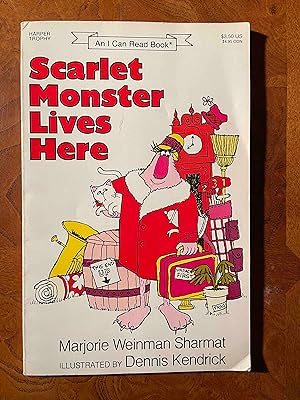Scarlet Monster Lives Here (An I Can Read Book)