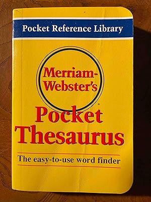Merriam-Webster's Pocket Thesaurus (Pocket Reference Library)