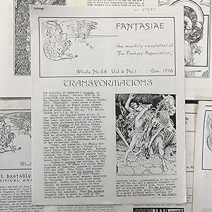 FANTASIAE NEWSLETTER (1978 - VOL. 6 NO. 1-4 & 6-11)