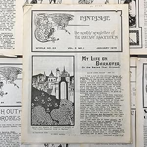 FANTASIAE NEWSLETTER (1975 - VOL. 3 NO. 1-12)