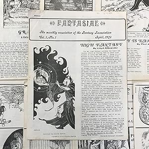 FANTASIAE NEWSLETTER (1973 - VOL. 1 NO.1-9)