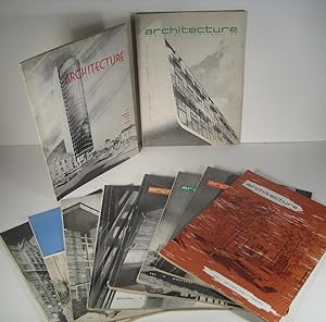 Architecture. Bâtiment. Construction. 10 numéros, 1962-1963