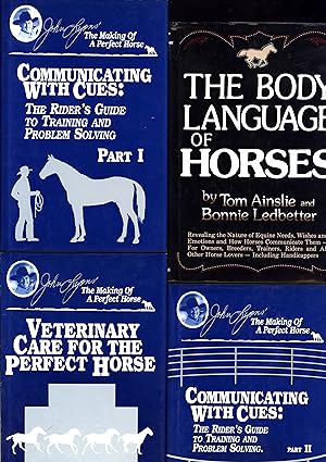 THREE VOLUMES (of six?) OF JOHN LYONS' 'THE MAKING OF A PERFECT HORSE': Communicating With Cues: ...