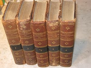 Poemes Dramatiques de T. Corneille , 5 volumes Nouvelle Edition