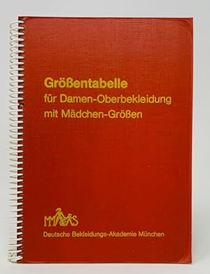 Grossentabelle Fur Damen-Oberbekleidung Mit Madchen-Grossen ( Table of sizes for women's outerwea...
