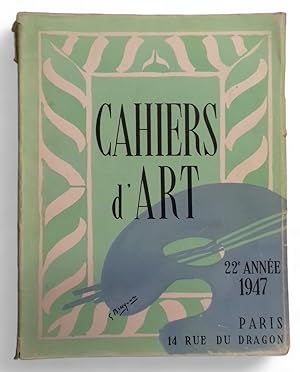 Les Cahiers d'Art. Année 1947.