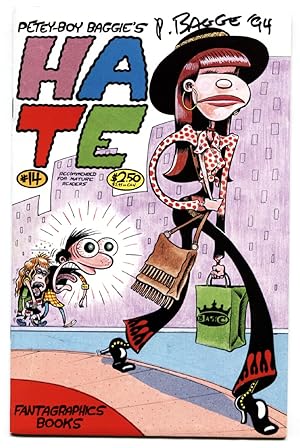 Hate Comics #14-1993-Signed on cover by PETER BAGGE