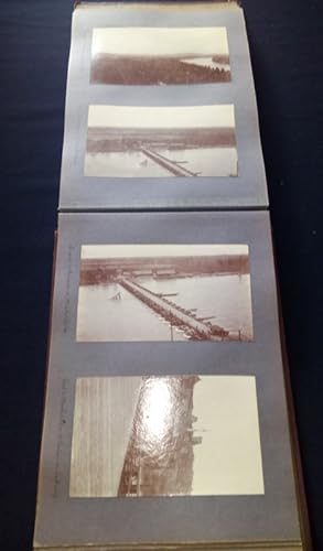 Album de 95 photographies du 10e Régiment de Génie - Février 1918 - Juin 1919
