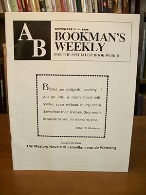 AB Bookman's Weekly for the Specialist Book World, September 7-14, 1998, Volume 102, Number 10-11