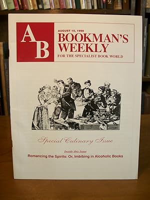 AB Bookman's Weekly for the Specialist Book World, August 10, 1998, Volume 102- Number 6