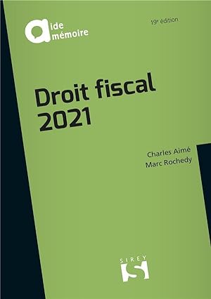 droit fiscal (édition 2021)