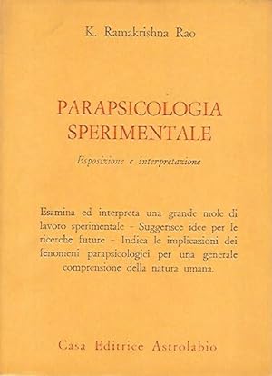 Parapsicologia sperimentale: esposizione e interpretazione