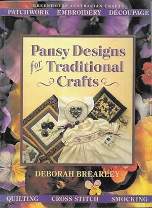 Pansy Designs for Traditional Crafts [Greenhouse Australian Crafts]