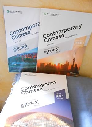 Contemporary Chinese (Revised Edition) Charakter Book + Textbook + Exercise Book