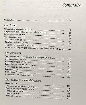 Dictionnaire encyclopédique des sciences du langage